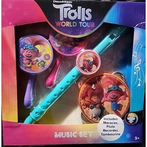 Dream Works Trolls World Tour Music Set‎ 4 Pieces New Sealed